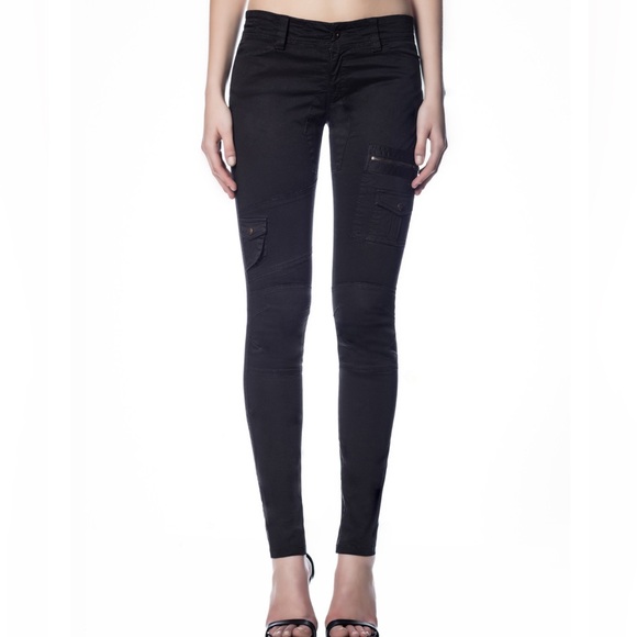 MSRP $275 GURLAND NYC Canal Cargo Noir - Limited Edition - Size 28 - Picture 1 of 9